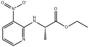 L-Alanine, N-(3-nitro-2-pyridinyl)-, ethyl ester