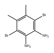 1,2-Benzenediamine, 3,6-dibromo-4,5-dimethyl- Struktur