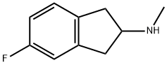 1H-Inden-2-amine, 5-fluoro-2,3-dihydro-N-methyl- Struktur