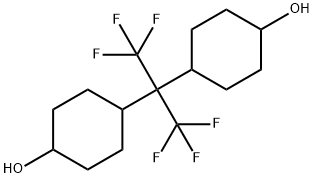 Cyclohexanol, 4,4'-[2,2,2-trifluoro-1-(trifluoromethyl)ethylidene]bis- (9CI) Struktur