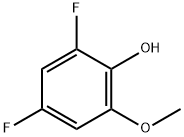 2,4-Difluoro-6-methoxy-phenol Struktur