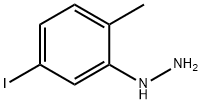 Hydrazine, (5-iodo-2-methylphenyl)- Struktur