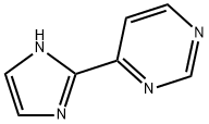 Pyrimidine, 4-(1H-imidazol-2-yl)- Struktur