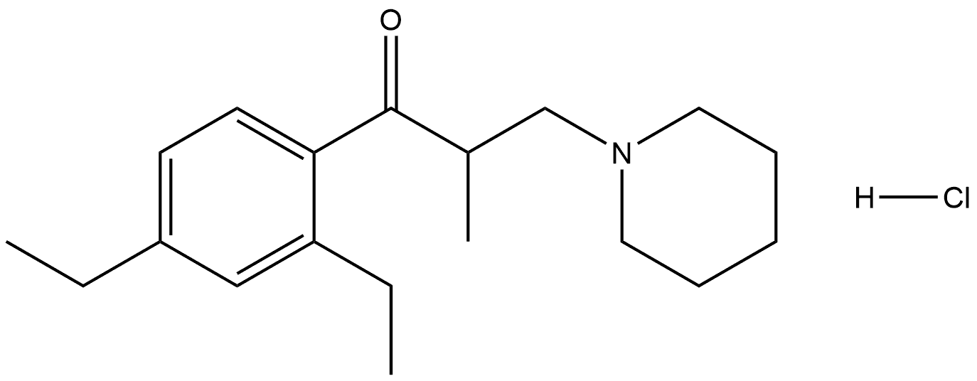 Eperisone Impurity 6(Hydrochloride) Struktur