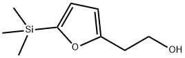 2-Furanethanol, 5-(trimethylsilyl)- Struktur