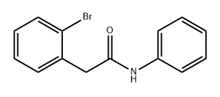 Benzeneacetamide, 2-bromo-N-phenyl- Struktur