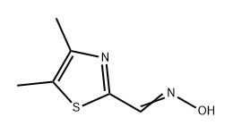 2-Thiazolecarboxaldehyde, 4,5-dimethyl-, oxime Struktur