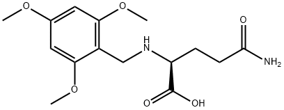 L-Glutamine, N-[(2,4,6-trimethoxyphenyl)methyl]- Struktur