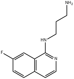 N-(3-Aminopropyl)-7-fluoroisoquinolin-1-amine Struktur