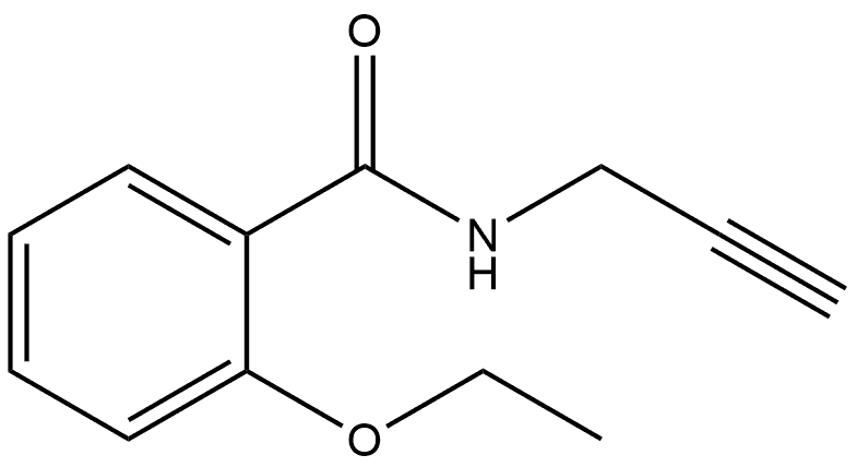 2-Ethoxy-N-2-propyn-1-ylbenzamide Struktur