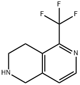 1,2,3,4-Tetrahydro-5-(trifluoromethyl)-2,6-naphthyridine Struktur