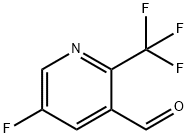 3-Pyridinecarboxaldehyde, 5-fluoro-2-(trifluoromethyl)- Struktur