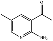 Ethanone, 1-(2-amino-5-methyl-3-pyridinyl)- Struktur