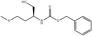 Carbamic acid, [(1S)-1-(hydroxymethyl)-3-(methylthio)propyl]-, phenylmethyl ester (9CI) Struktur