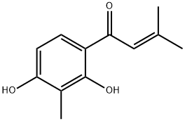 2-Buten-1-one, 1-(2,4-dihydroxy-3-methylphenyl)-3-methyl-