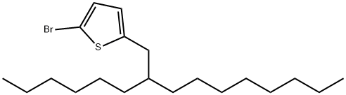 Thiophene, 2-?bromo-?5-?(2-?hexyldecyl)? Struktur