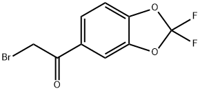 5-(Bromoacetyl)-2,2-difluoro-1,3-benzodioxole Struktur