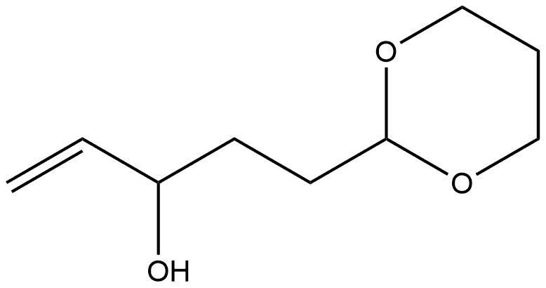 1,3-Dioxane-2-propanol, α-ethenyl-