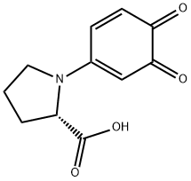 4-N-prolyl-2-benzoquinone Struktur