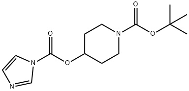 1-Piperidinecarboxylic acid, 4-[(1H-imidazol-1-ylcarbonyl)oxy]-, 1,1-dimethylethyl ester