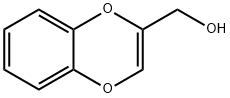 1,4-Benzodioxin-2-methanol Struktur