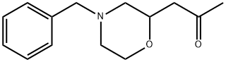 2-Propanone, 1-[4-(phenylmethyl)-2-morpholinyl]- Struktur