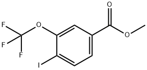 Methyl 4-iodo-3-(trifluoromethoxy)benzoate Struktur