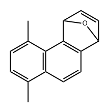 1,4-Epoxyphenanthrene, 1,4-dihydro-5,8-dimethyl- Struktur