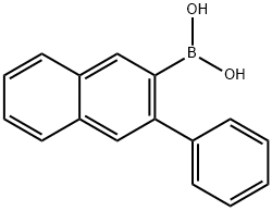 (3-苯基萘-2-基)硼酸, 1246022-52-5, 結(jié)構(gòu)式