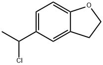 5-(1-Chloroethyl)-2,3-dihydro-1-benzofuran Struktur