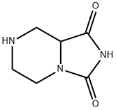 Imidazo[1,5-a]pyrazine-1,3(2H,5H)-dione, tetrahydro- Struktur