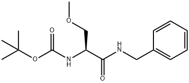 Carbamic acid, N-[(1S)-1-(methoxymethyl)-2-oxo-2-[(phenylmethyl)amino]ethyl]-, 1,1-dimethylethyl ester|拉考酰胺雜質(zhì)M