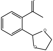 Ethanone, 1-[2-(1,3-dioxolan-2-yl)phenyl]- Struktur