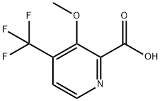 2-Pyridinecarboxylic acid, 3-methoxy-4-(trifluoromethyl)-|3-甲氧基-4-(三氟甲基)吡啶甲酸