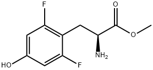 2,6-Difluorotyrosine methyl ester Struktur