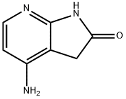 2H-Pyrrolo[2,3-b]pyridin-2-one, 4-amino-1,3-dihydro- Struktur