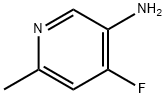 3-Pyridinamine, 4-fluoro-6-methyl- Struktur