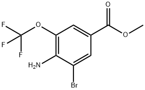 Methyl 4-amino-3-bromo-5-(trifluoromethoxy)benzoate|