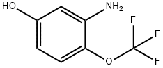 3-Amino-4-(trifluoromethoxy)phenol Struktur