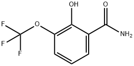 Benzamide, 2-hydroxy-3-(trifluoromethoxy)- Struktur