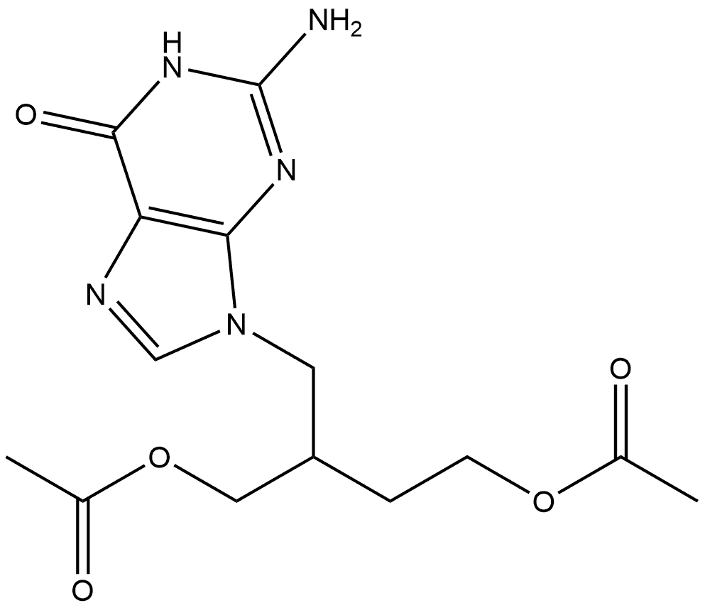 Famciclovir Impurity 64 Struktur