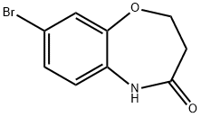 1,5-Benzoxazepin-4(5H)-one, 8-bromo-2,3-dihydro- Struktur