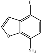 7-Amino-4-fluorobenzo[b]furan Struktur