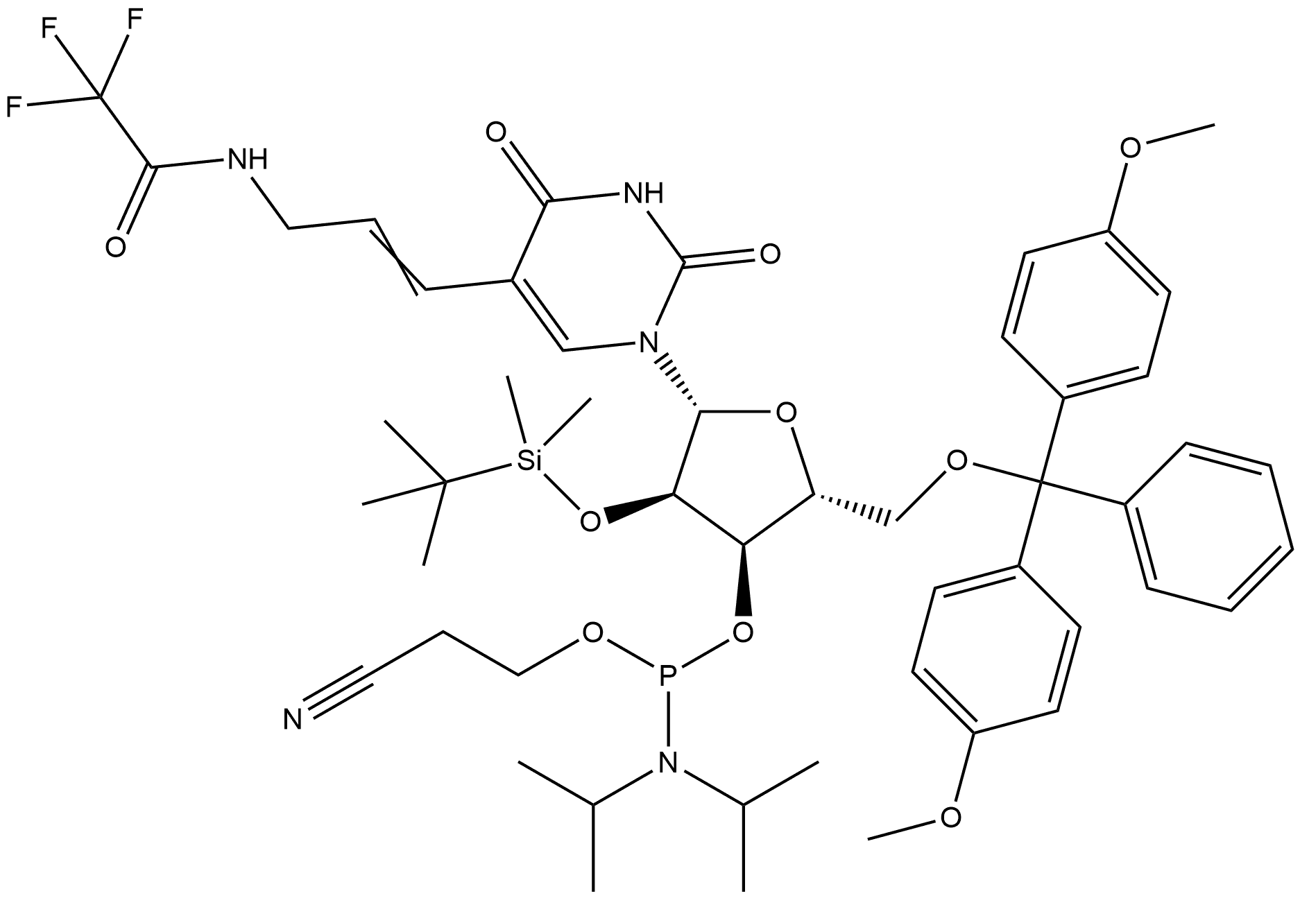 5-Aminoallyl-U CEP Struktur