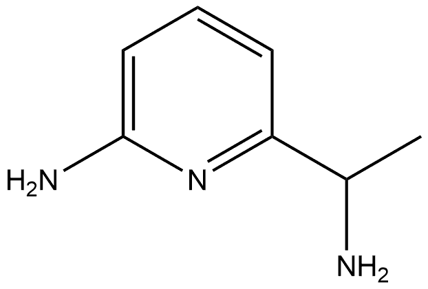 2-Pyridinemethanamine, 6-amino-α-methyl- Struktur