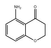 4H-1-Benzopyran-4-one, 5-amino-2,3-dihydro- Struktur