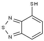 2,1,3-Benzothiadiazole 4-thiol Struktur