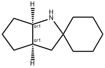 (3'aR,6'aR)-rel-hexahydro-Spiro[cyclohexane-1,2'(1'H)-cyclopenta[b]pyrrole] (Relative stereocheMistry) Struktur