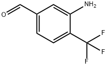 3-Amino-4-(trifluoromethyl)benzaldehyde Struktur