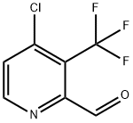 2-Pyridinecarboxaldehyde, 4-chloro-3-(trifluoromethyl)- Struktur